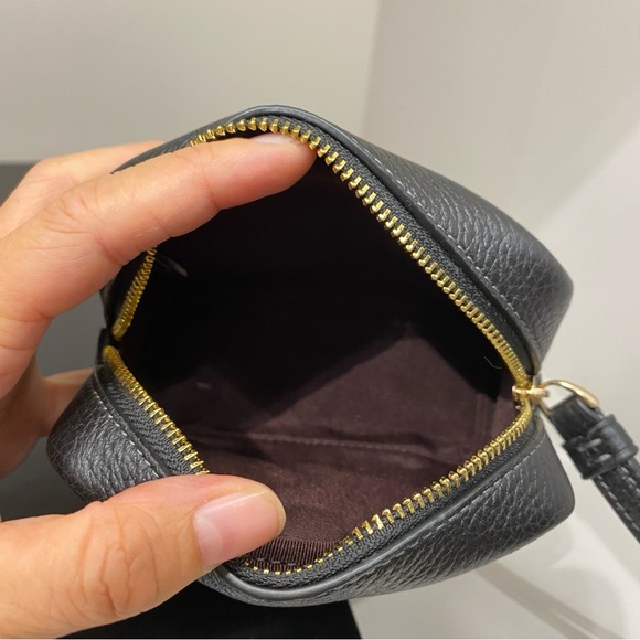 Coach Pouch Wristlet In Black CW906 - Picture 6 of 8